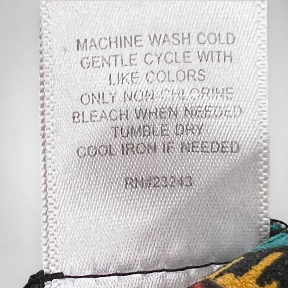 NEW YORK &‎ CO XS Paisley High-Neck Top Office Fall Print - Picture 12 of 12